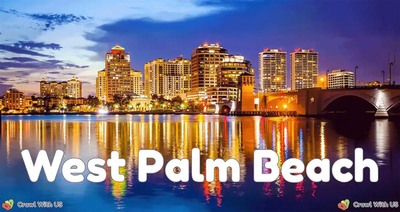 Lux Property Great For 1 To 8 Guests-Family Trip ,5Beds 2Rooms Staycation With Gym And Ev, Proximity To Downtown And Beaches West Palm Beach Extérieur photo
